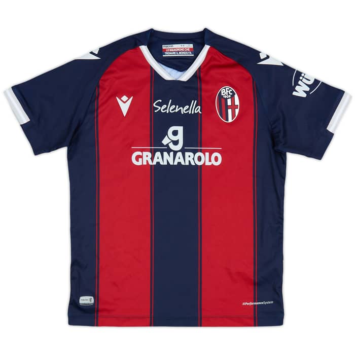 2020-21 Bologna Home Shirt #15 - 9/10 - (M.Boys)