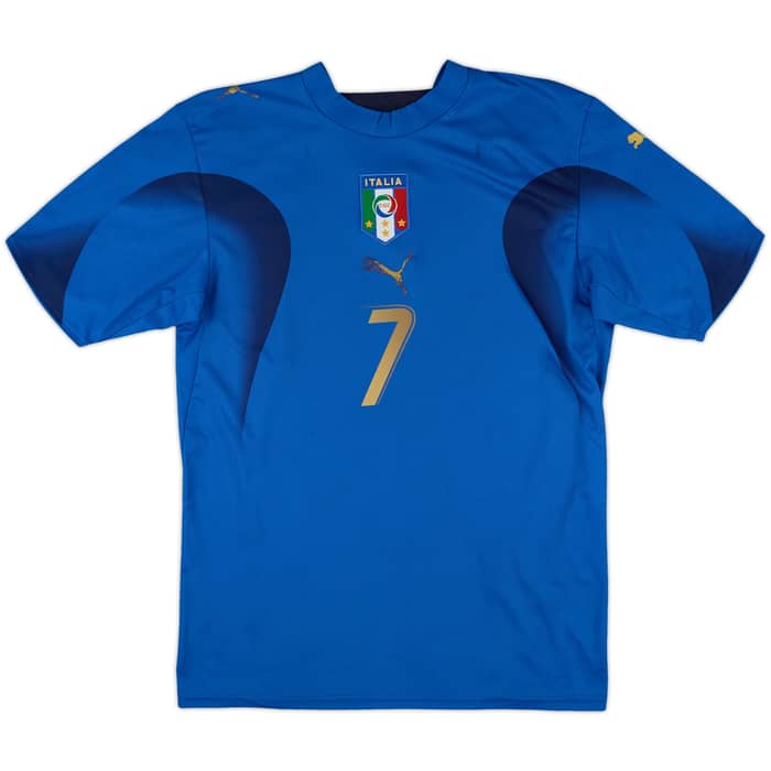 2006 Italy Basic Home Shirt Del Piero #7 - 5/10 - (S)