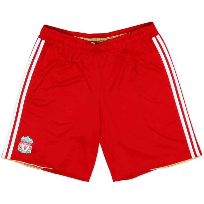 2010-11 Liverpool Home Shorts - 9/10 - (XL)