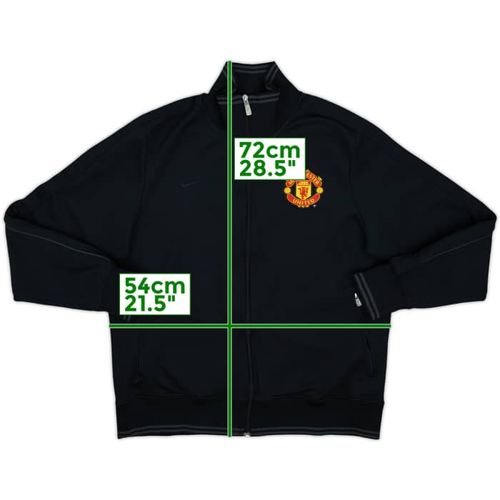 2012-13 Manchester United Nike Track Jacket - 9/10 - (L)
