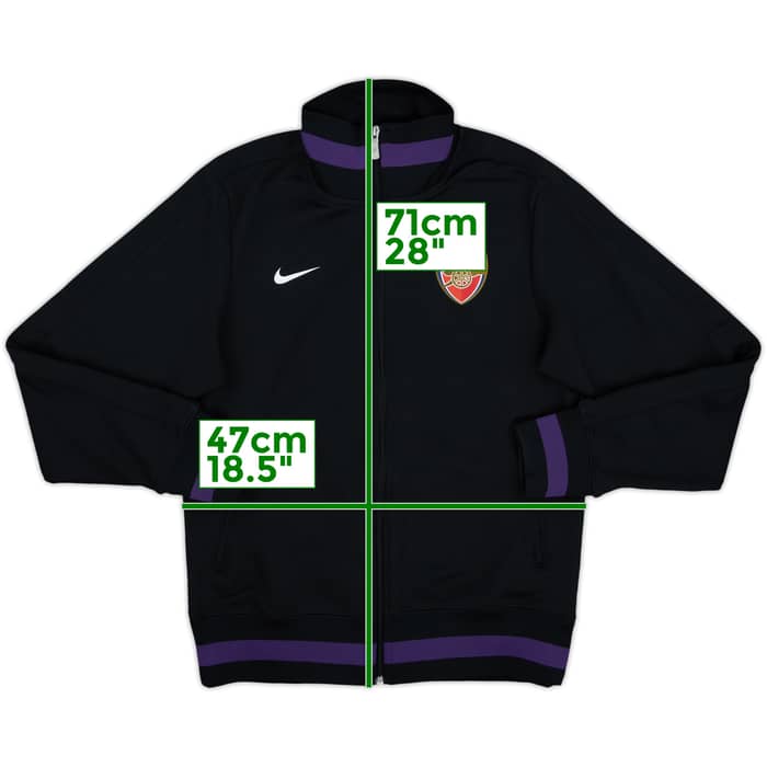 2012-13 Arsenal Nike N98 Track Jacket - 10/10 - (S)