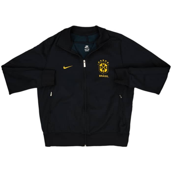 2010-11 Brazil Nike Track Jacket - 9/10 - (L)