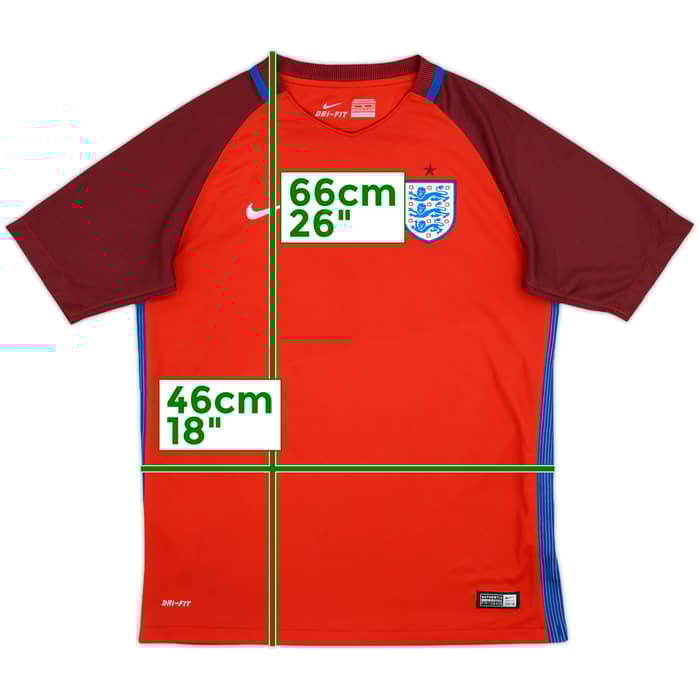 2016-17 England Away Shirt - 8/10 - (XL.Boys)