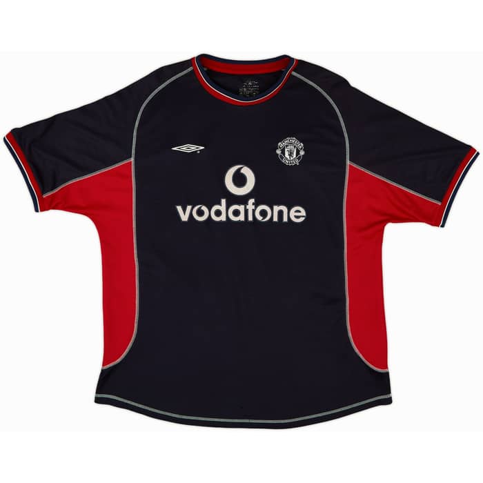2000-01 Manchester United Third Shirt Beckham #7 - 8/10 - (XL)