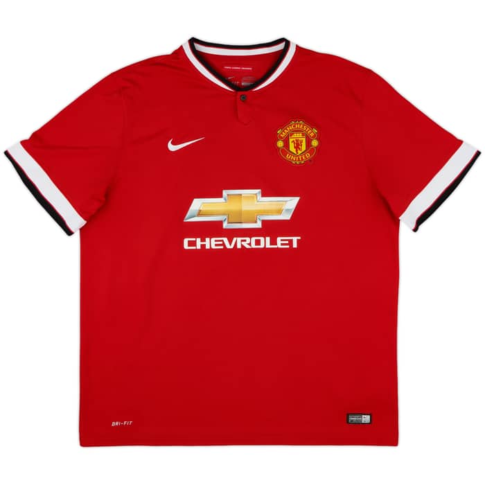 2014-15 Manchester United Home Shirt Rooney #10 - 8/10 - (XL)