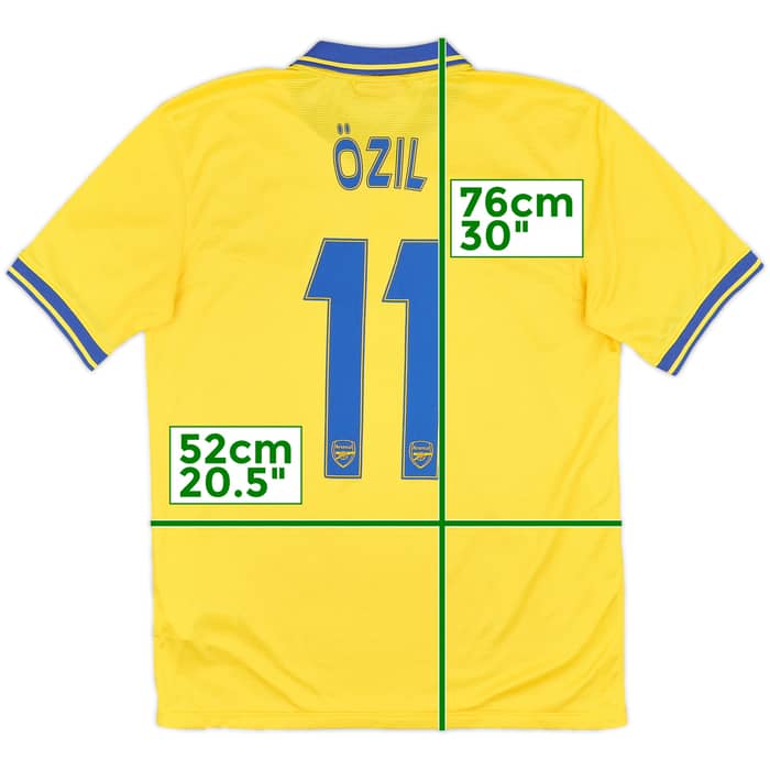 2013-14 Arsenal Away Shirt Ozil #11 - 8/10 - (M)