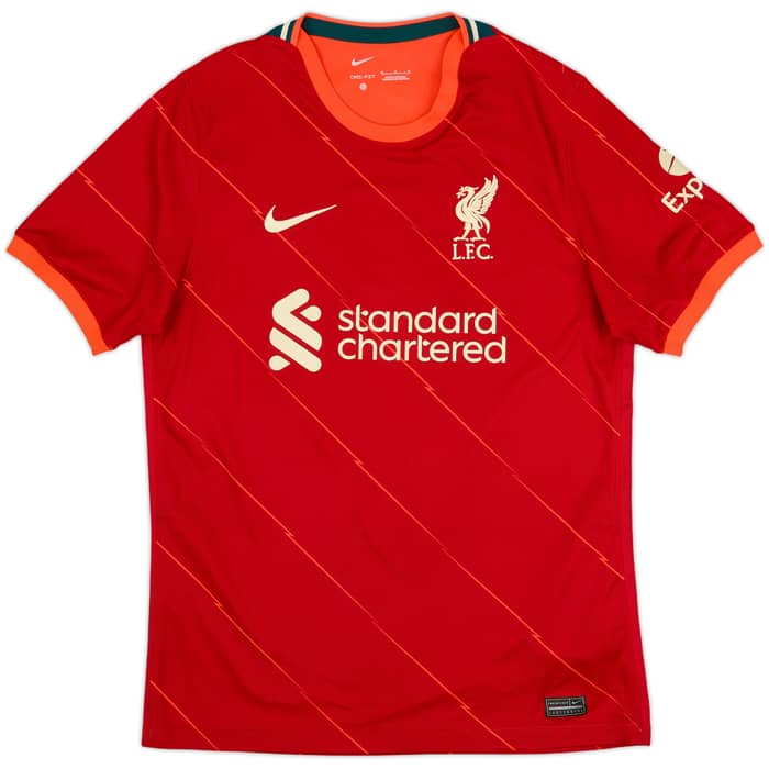 2021-22 Liverpool Home Shirt Firmino #9 - 9/10 - (M)