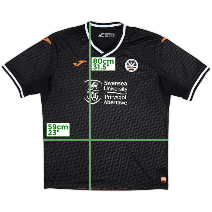 2021-22 Swansea City Away Shirt - 9/10 - (XXL)