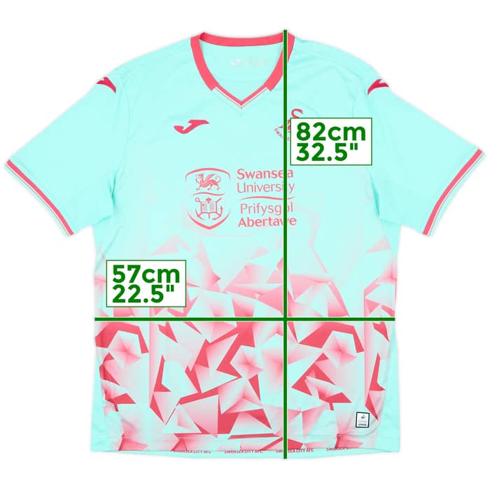 2020-21 Swansea Away Shirt - 9/10 - (XXL)