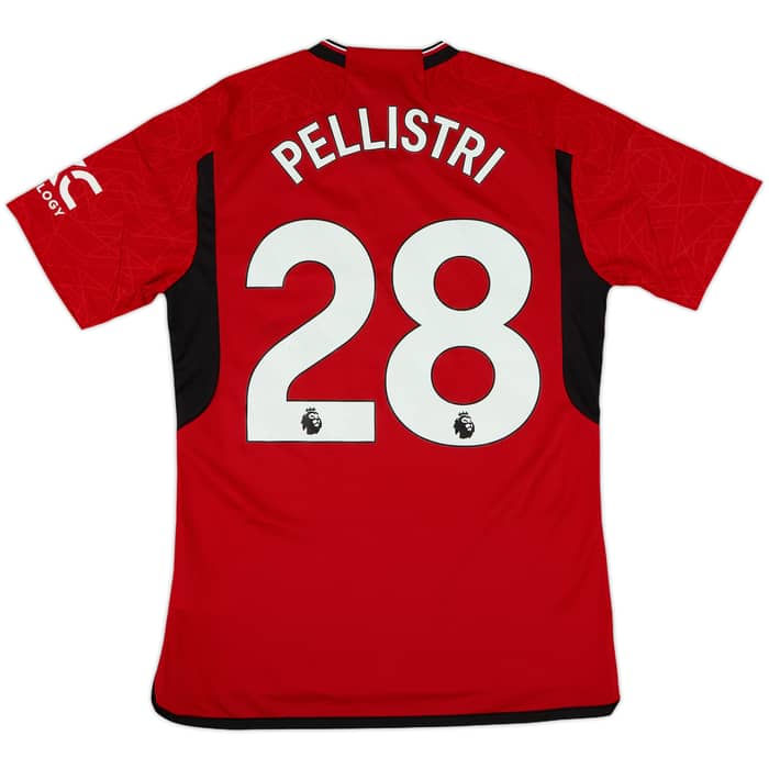 2023-24 Manchester United Home Shirt Pellistri #28 (M)