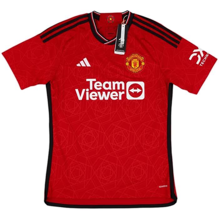 2023-24 Manchester United Home Shirt Pellistri #28 (M)