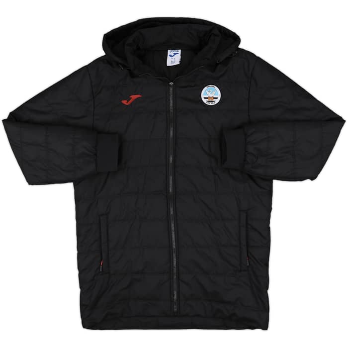 2018-19 Swansea Joma Hooded Padded Bench Coat - 8/10 - (XL)