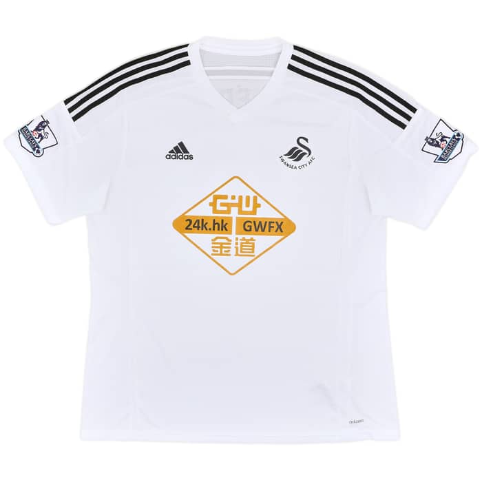 2014-15 Swansea Home Shirt Wilfried #10 - 8/10 - (XXL)