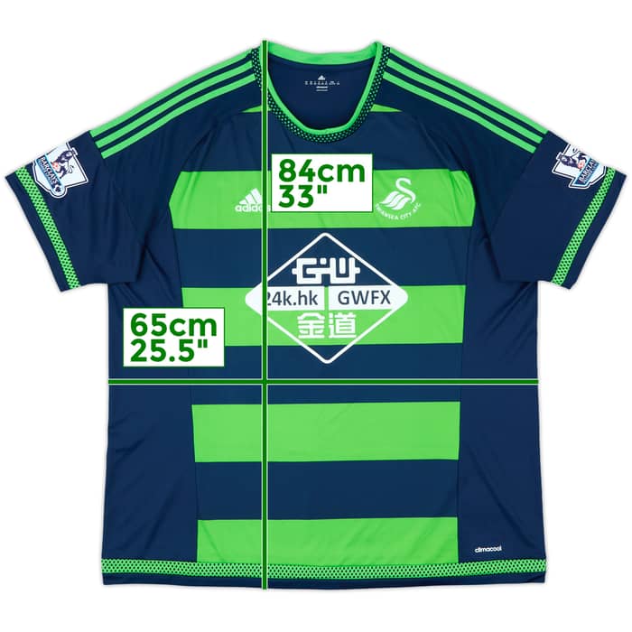 2015-16 Swansea Away Shirt - 10/10 - (XXL)