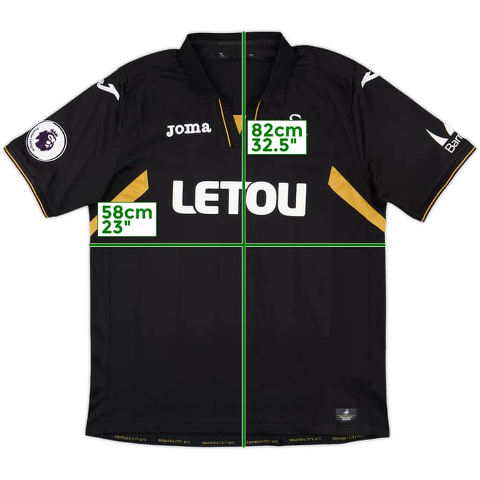 2017-18 Swansea Third Shirt - 8/10 - (XXL)