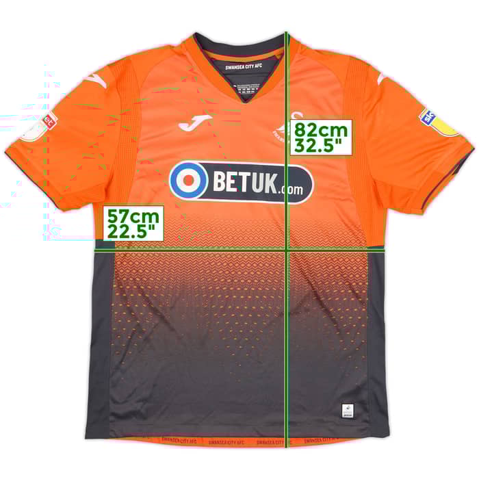 2018-19 Swansea City Away Shirt - 10/10 - (XXL)