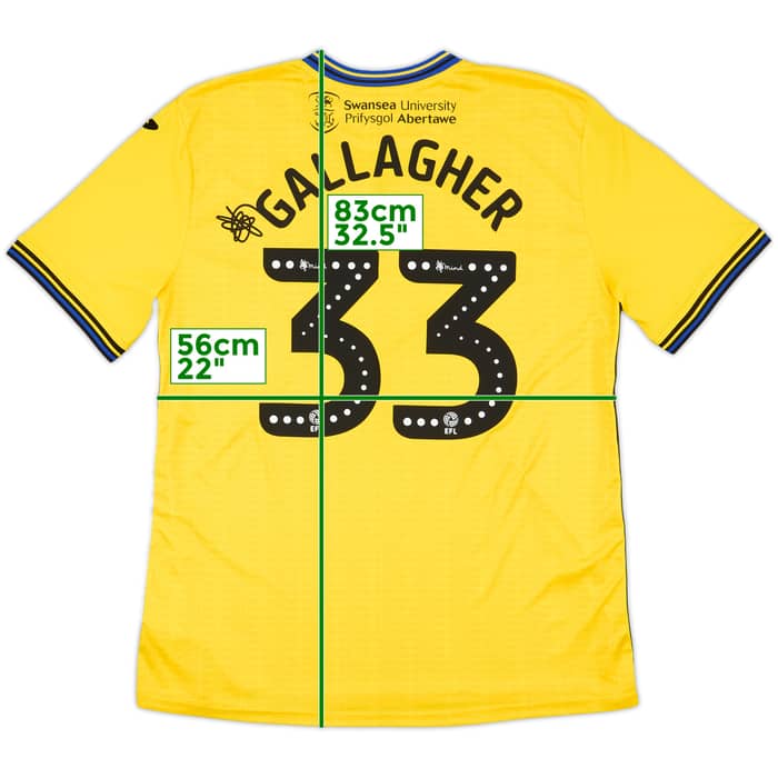 2019-20 Swansea Third Shirt Gallagher #33 - 10/10 - (XXL)