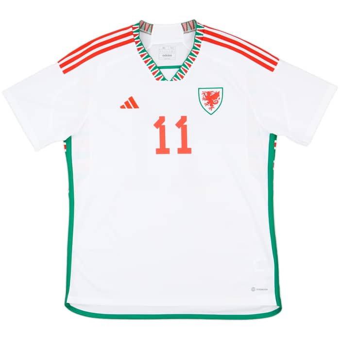 2022-24 Wales Away Shirt Bale #11 - 9/10 - (XL)