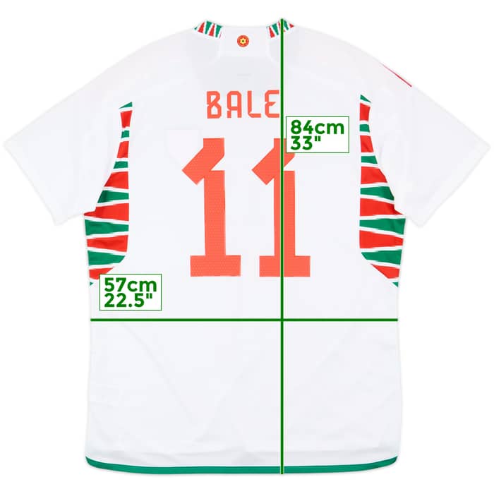 2022-24 Wales Away Shirt Bale #11 - 9/10 - (XL)