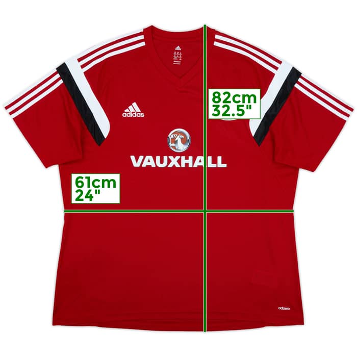 2015-16 Wales adidas Training Shirt - 9/10 - (XXL)