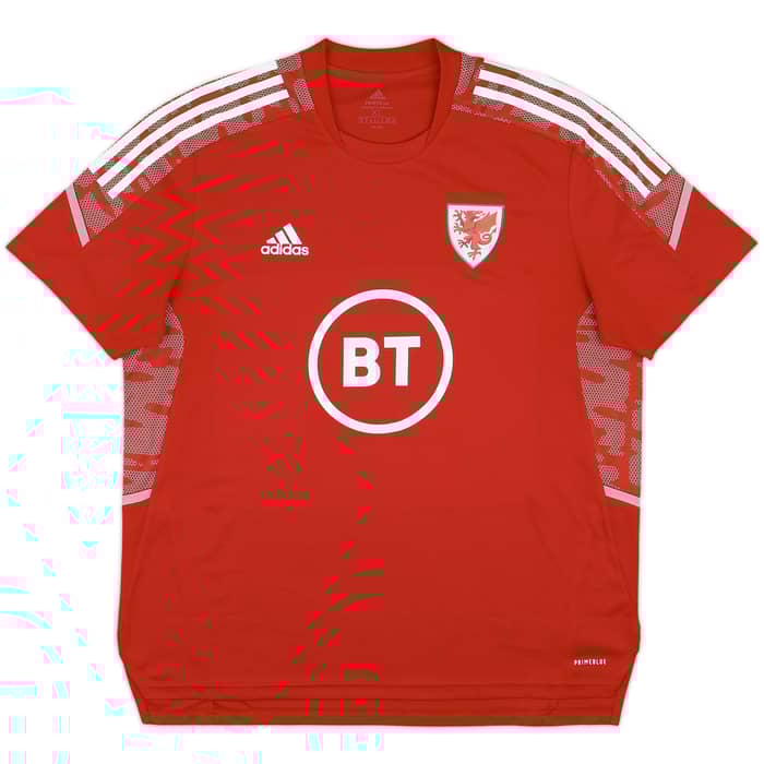 2021-22 Wales adidas Training Shirt - 10/10 - (XL)