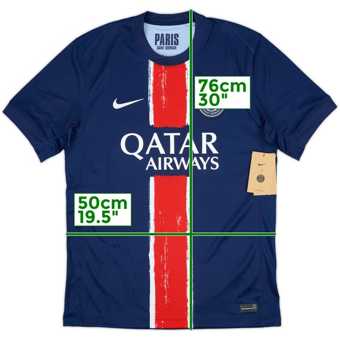 2024-25 Paris Saint-Germain Home Shirt (M)