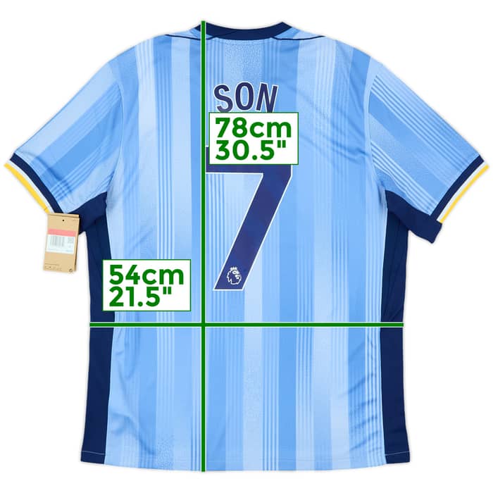 2024-25 Tottenham Away Shirt Son #7 (L)