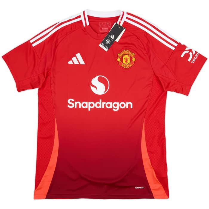 2024-25 Manchester United Home Shirt B.Fernandes #8 (L)