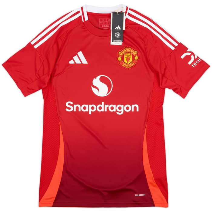2024-25 Manchester United Home Shirt B.Fernandes #8 (S)