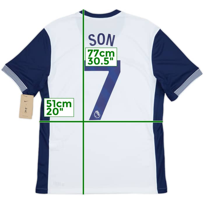 2024-25 Tottenham Home Shirt Son #7 (M)