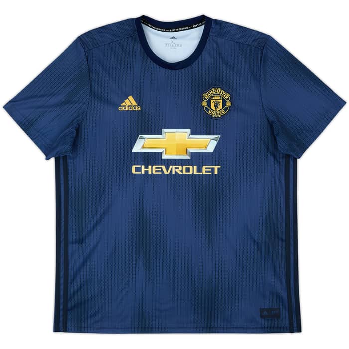 2018-19 Manchester United Third Shirt - 9/10 - (XL)