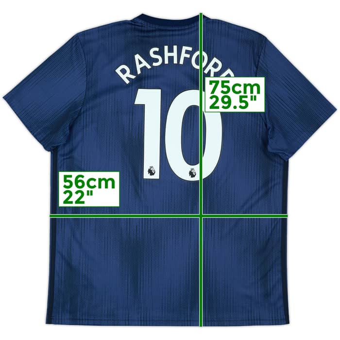 2018-19 Manchester United Third Shirt - 9/10 - (XL)