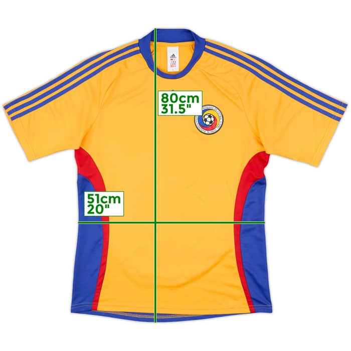 2008-09 Romania Basic Home Shirt - 7/10 - (L)
