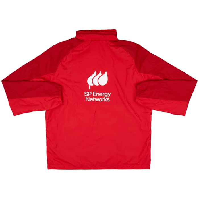 2020-21 Wrexham Macron Hooded Rain Jacket - 8/10 - (L)