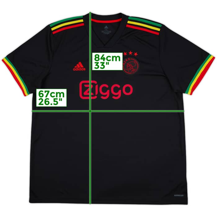 2021-22 Ajax Third Shirt - 10/10 - (XXL)