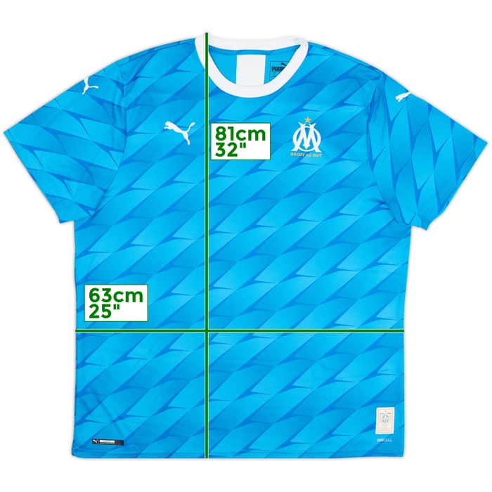 2019-20 Olympique Marseille Away Shirt - 10/10 - (XXL)