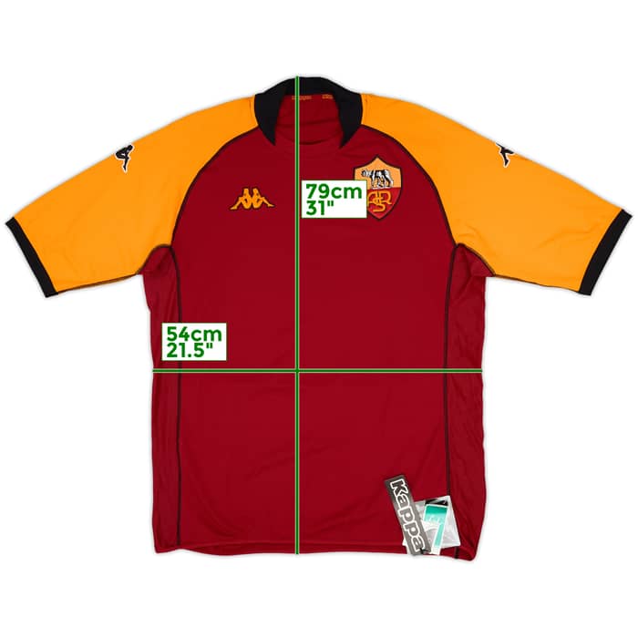 2002-03 Roma European Home Shirt (3XL)