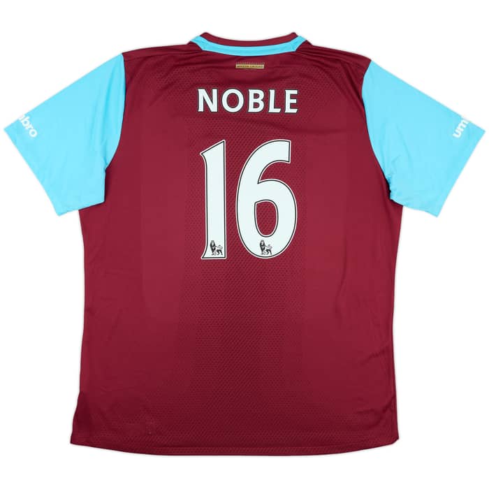 2015-16 West Ham 'Boleyn' Home Shirt Noble #16 - 9/10 - (XXL)