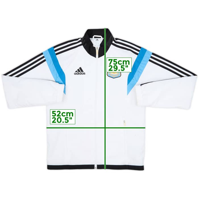 2013-14 Argentina adidas Track Jacket - 7/10 - (S)