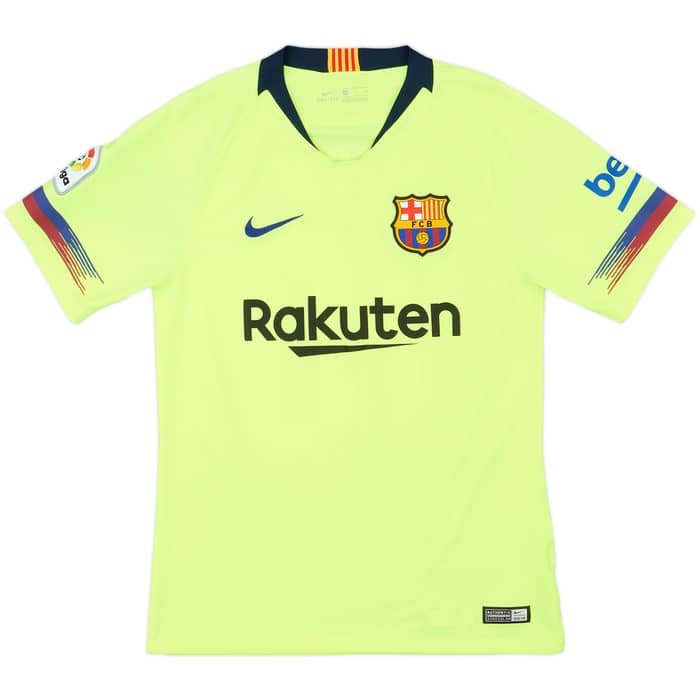 2018-19 Barcelona Away Shirt Messi #10 - 8/10 - (S)