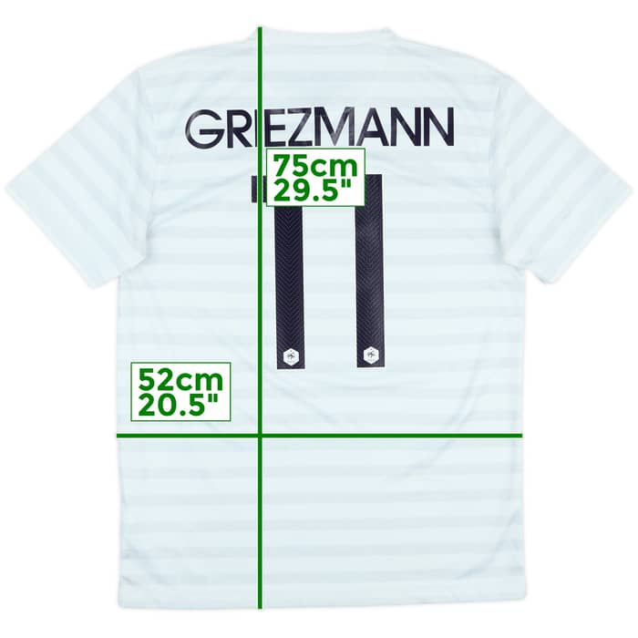 2014-15 France Away Shirt Griezmann #11 - 8/10 - (M)