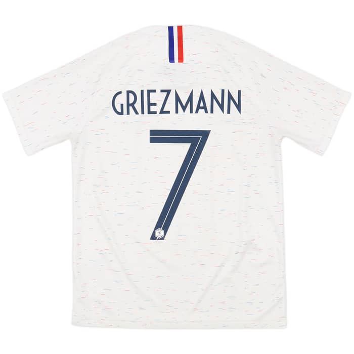 2018 France Away Shirt Griezmann #7 - 6/10 - (M)