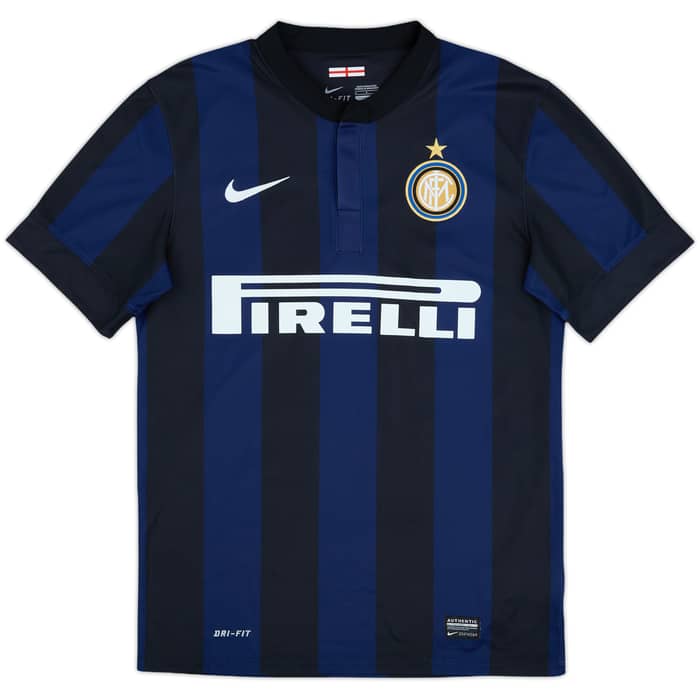 2013-14 Inter Milan Home Shirt Cambiasso #19 - 10/10 - (S)