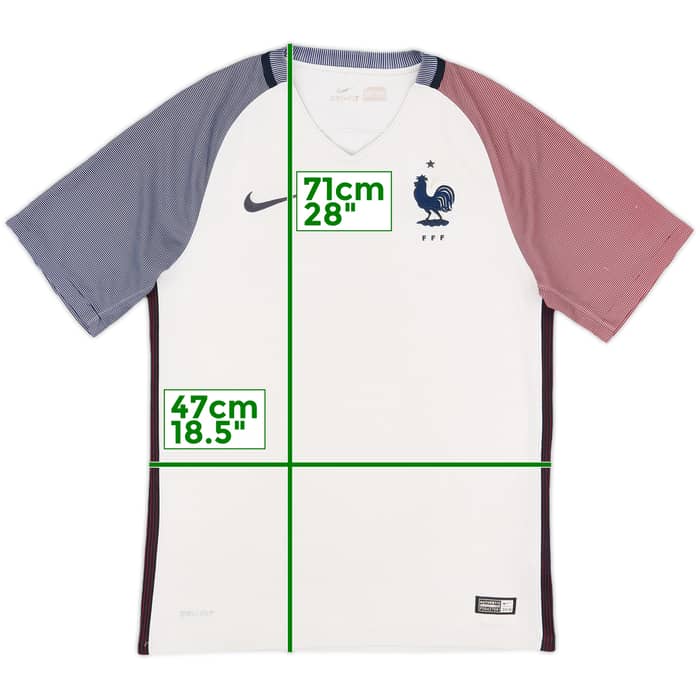 2016-17 France Away Shirt - 4/10 - (S)
