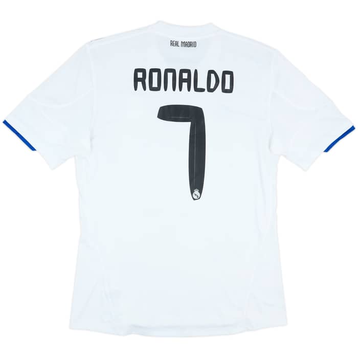 2010-11 Real Madrid Home Shirt Ronaldo #7 - 7/10 - (L)