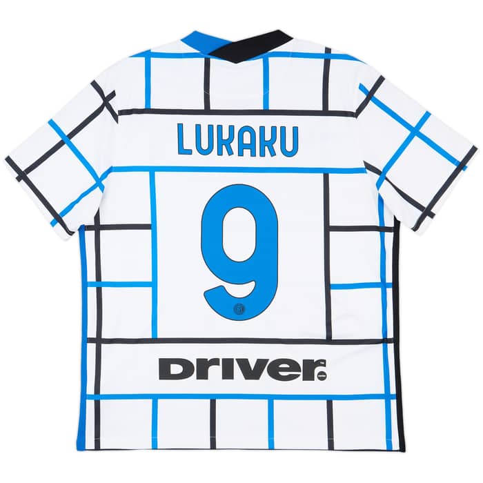 2020-21 Inter Milan Away Shirt Lukaku #9 - 10/10 - (XL)