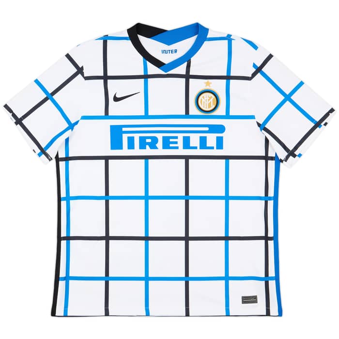 2020-21 Inter Milan Away Shirt Lukaku #9 - 10/10 - (XL)