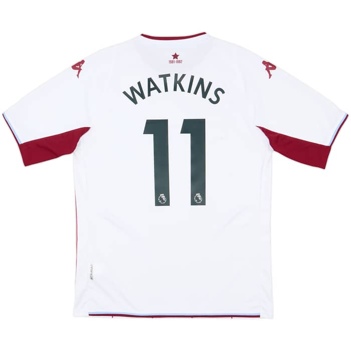 2021-22 Aston Villa Away Shirt Watkins #11 - 8/10 - (L)