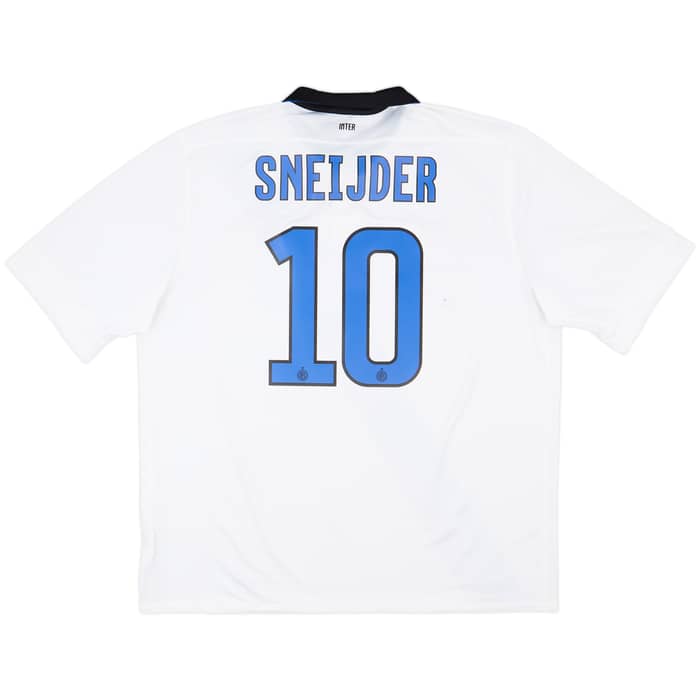 2011-12 Inter Milan Away Shirt Sneijder #10 - 6/10 - (XXL)