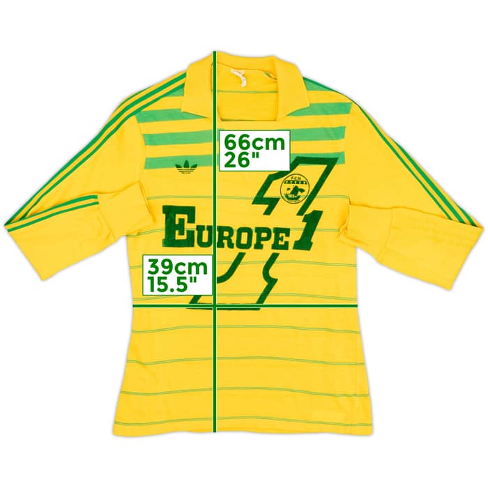 1985-86 Nantes Home L/S Shirt - 10/10 - (Y)